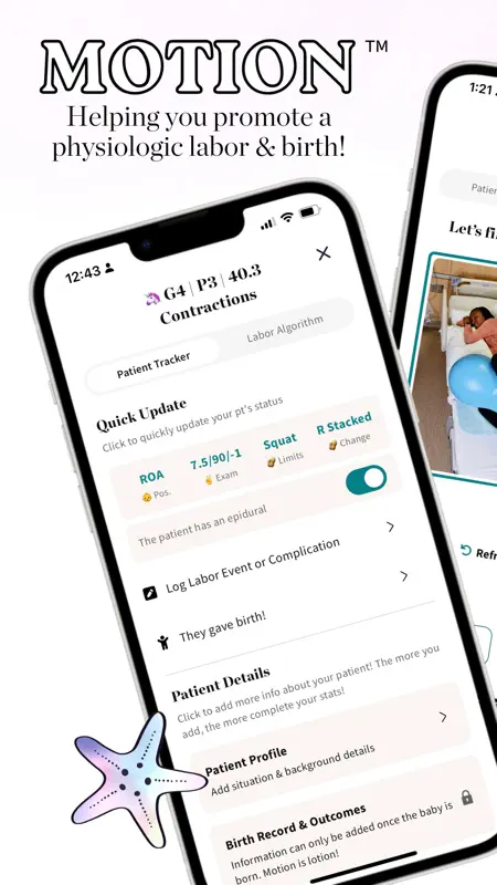 Motion: Labor and Birth Tool screenshot 1 of 10