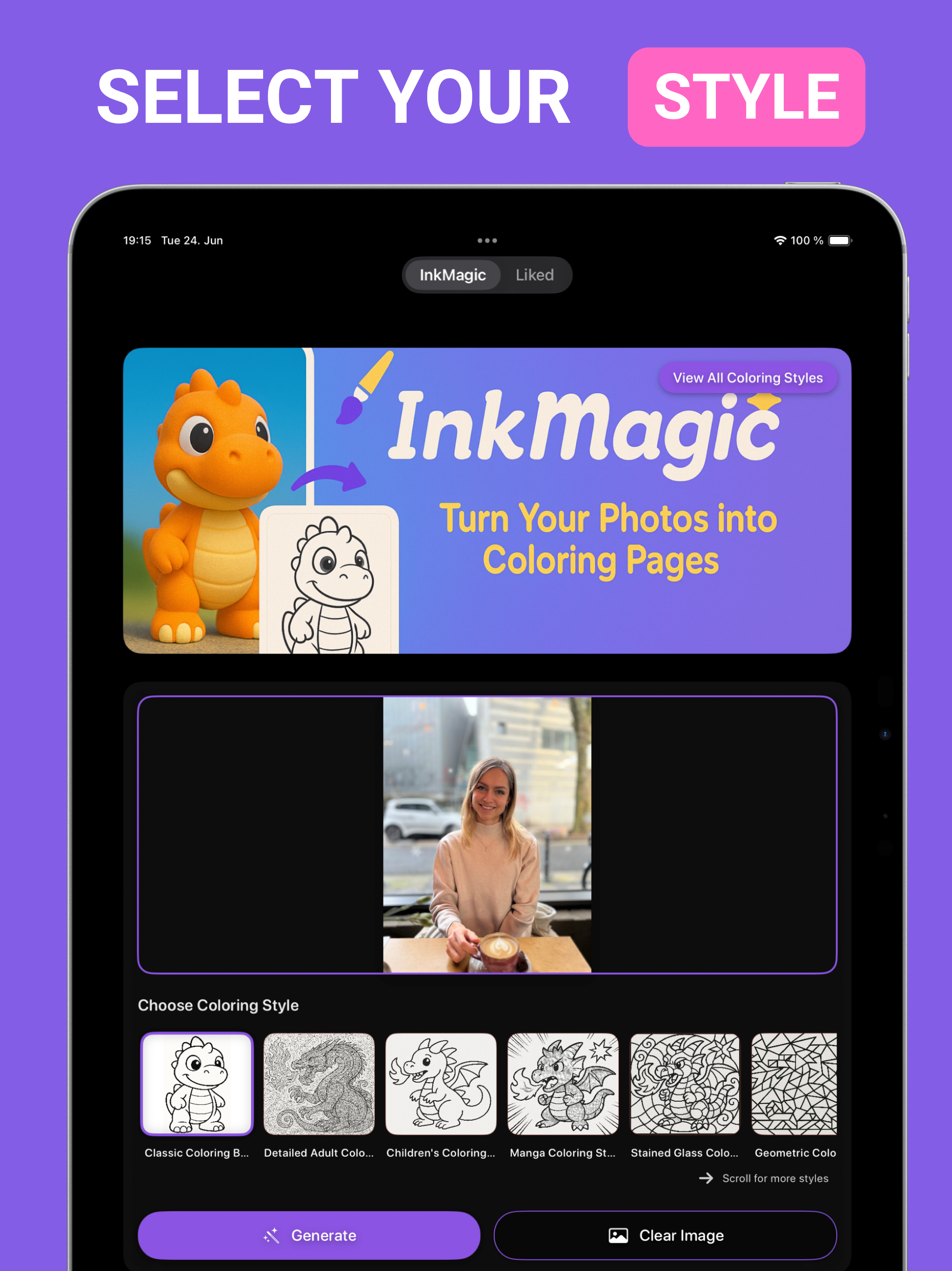 InkMagic Photo Coloring Pages screenshot 8