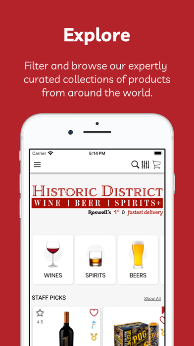 Screenshot #1 pour HD WINE SPIRITS