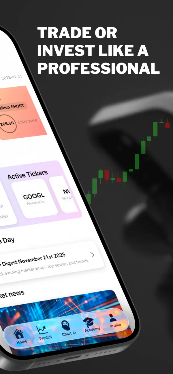 Screenshot #2 pour Finnext: AI Stock Forecasts