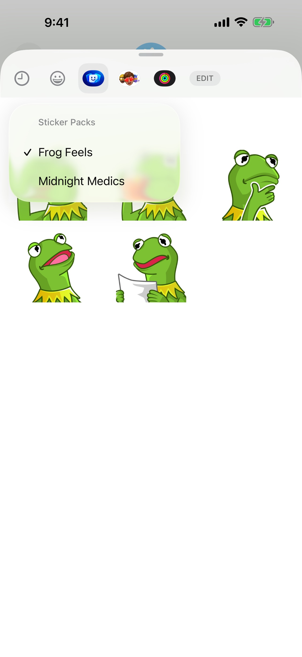Screenshot 2 of Emote Stickers