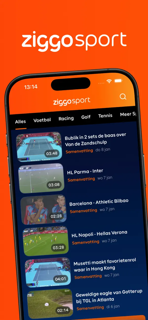 Screenshot #1 pour Ziggo Sport Totaal