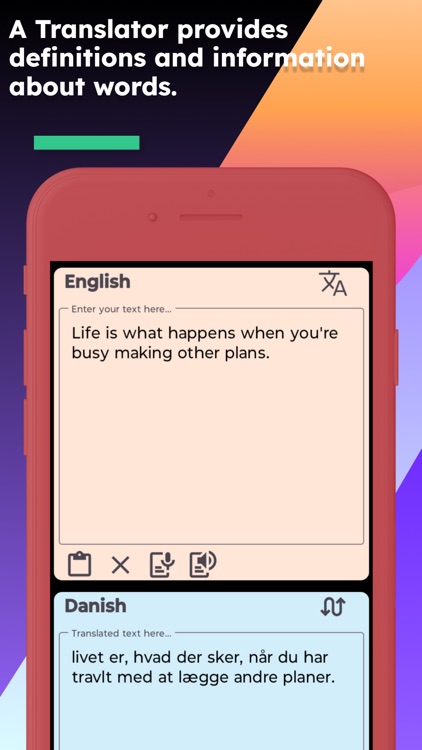 English Danish Translator