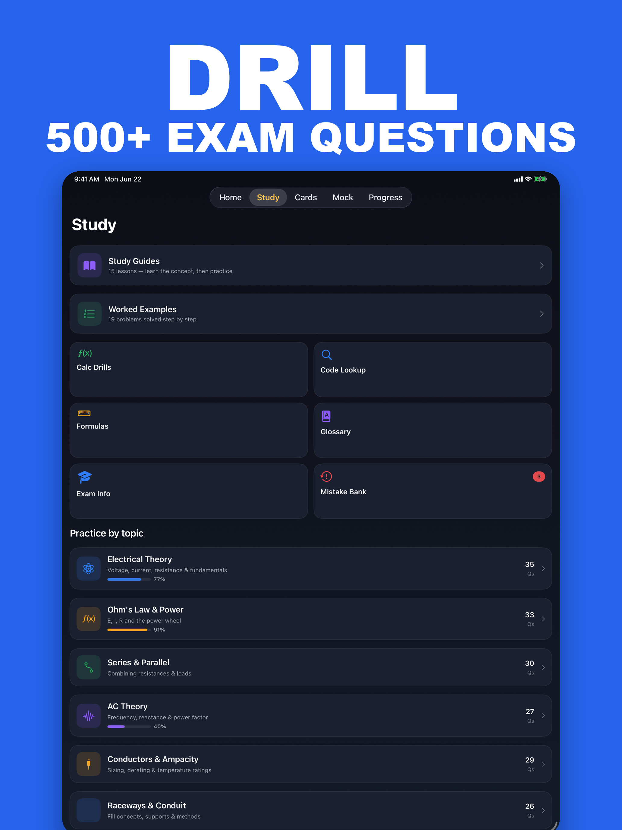 Electrician Exam 2026: Prep screenshot 7