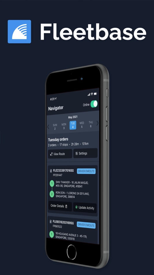 #1. Fleetbase Navigator (iOS) 由: Fleetbase Pte Ltd.