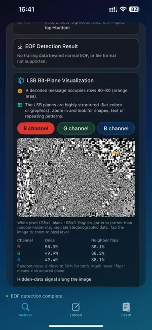 StegInsight screenshot 3