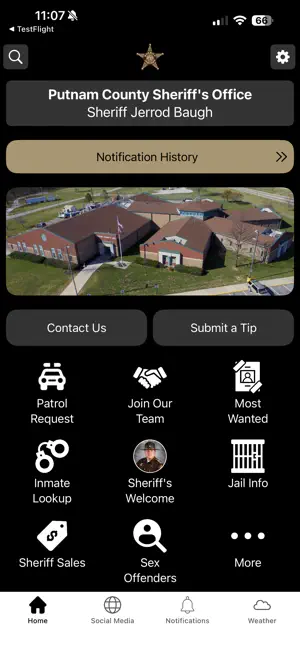 Putnam County Sheriff Indiana screenshot 1