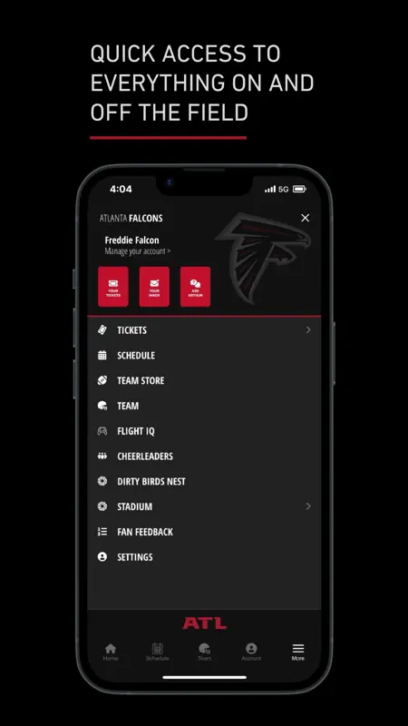 Atlanta Falcons screenshot 3 of 4