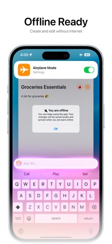Shopping List & Planner Sync screenshot
