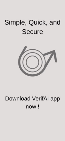 VerifAI app screenshot