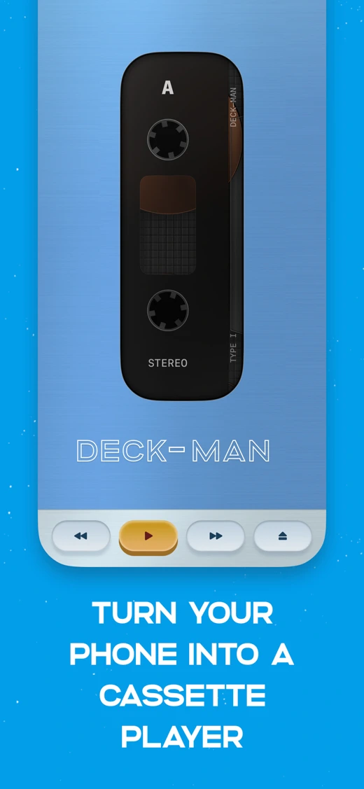 Deck-Man: Cassette Player screenshot 1