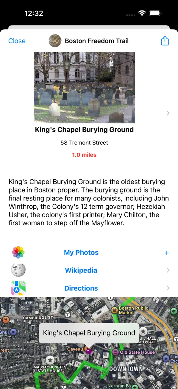 Screenshot #3 pour Freedom Trail - Boston