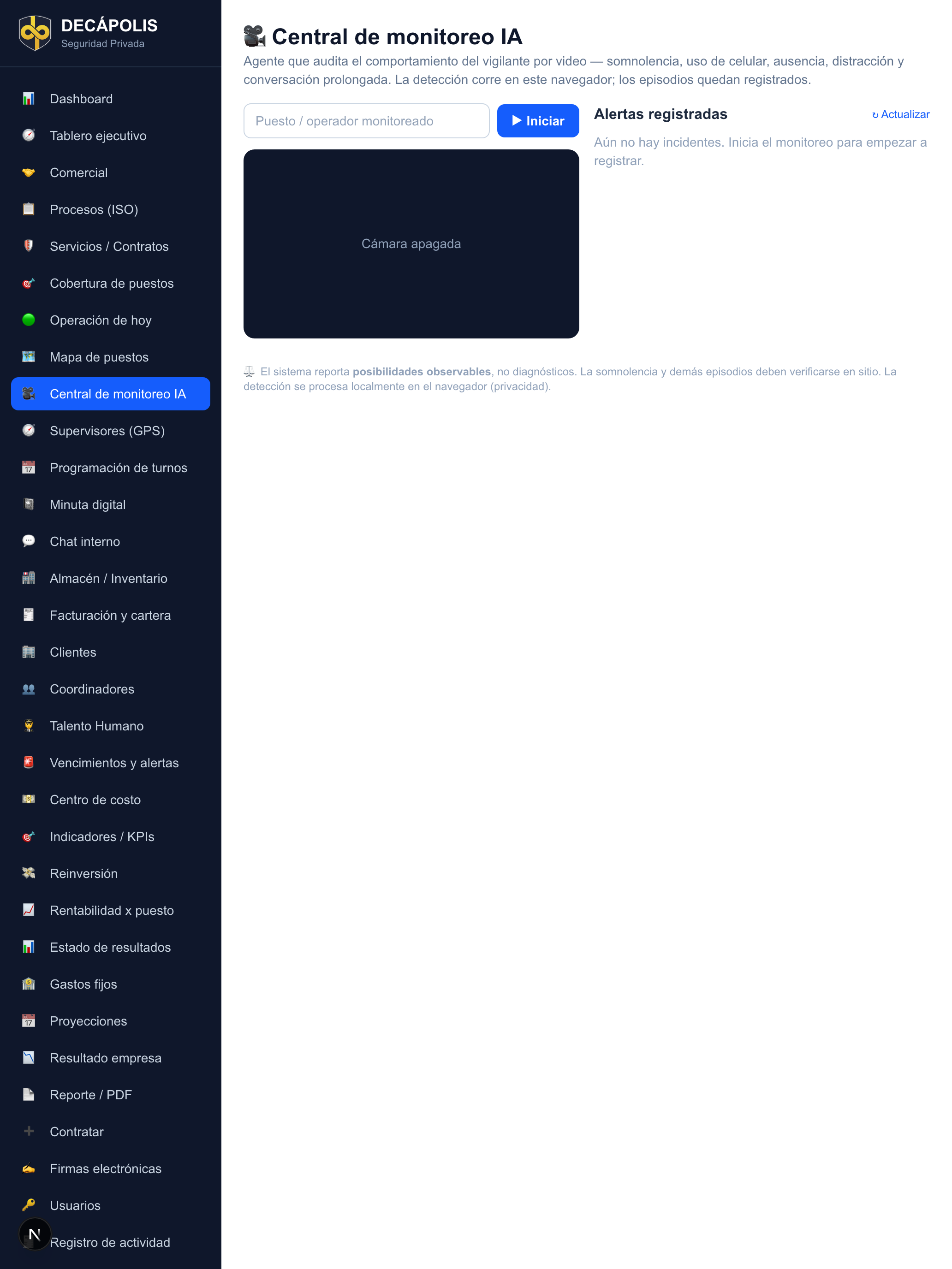Seguridad Decapolis screenshot 10