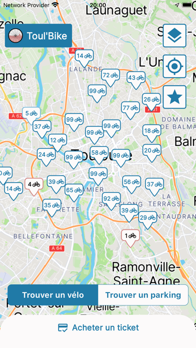 Toul'Bike - Vélo Toulouse Screenshot