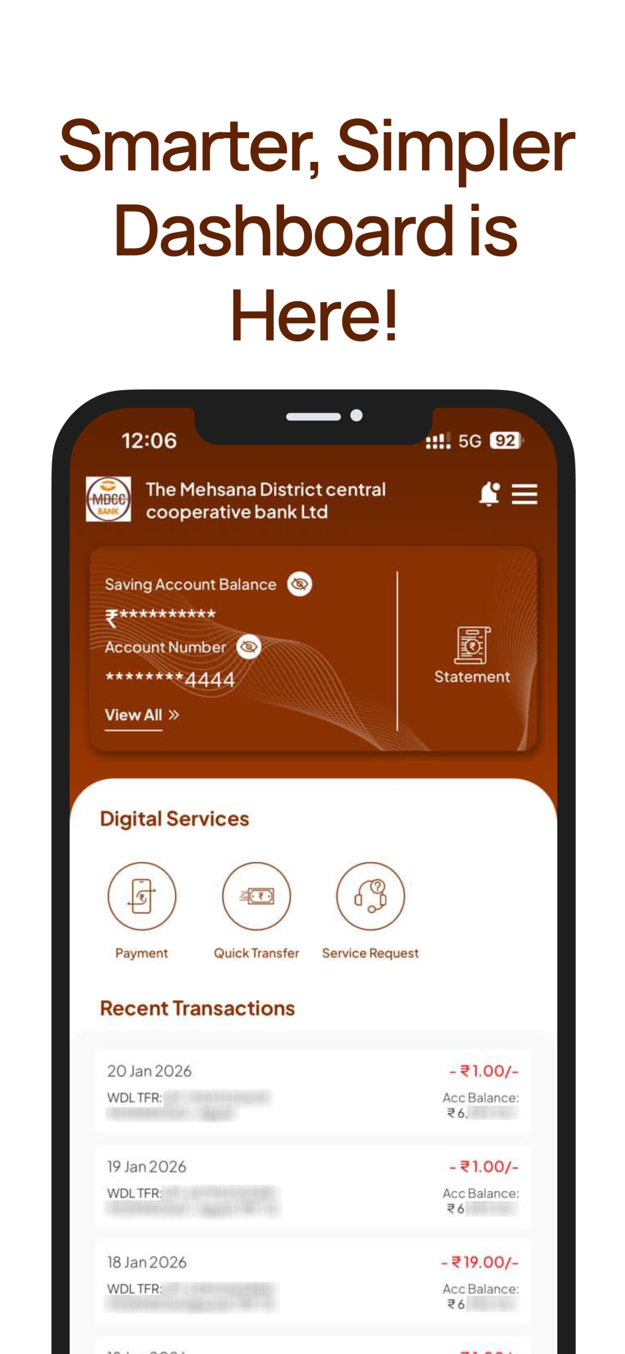 MDC Bank screenshot 5