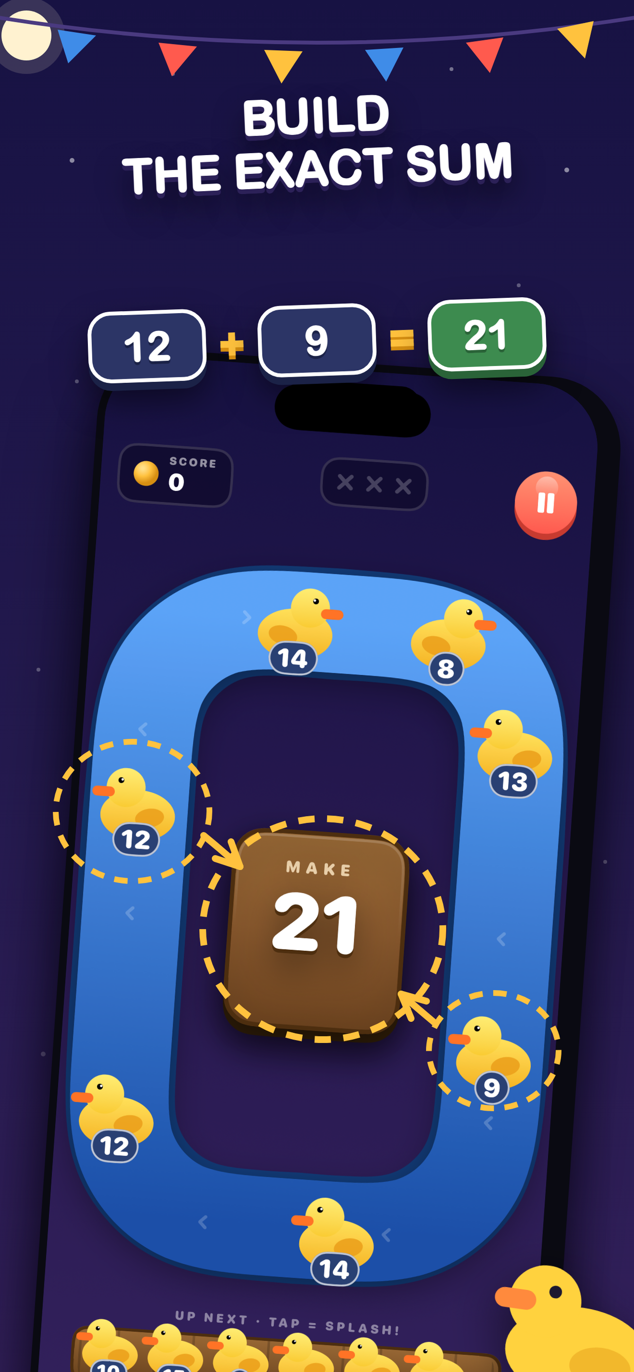 Splash! Duck Math Puzzle screenshot 2