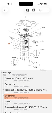 App screenshot