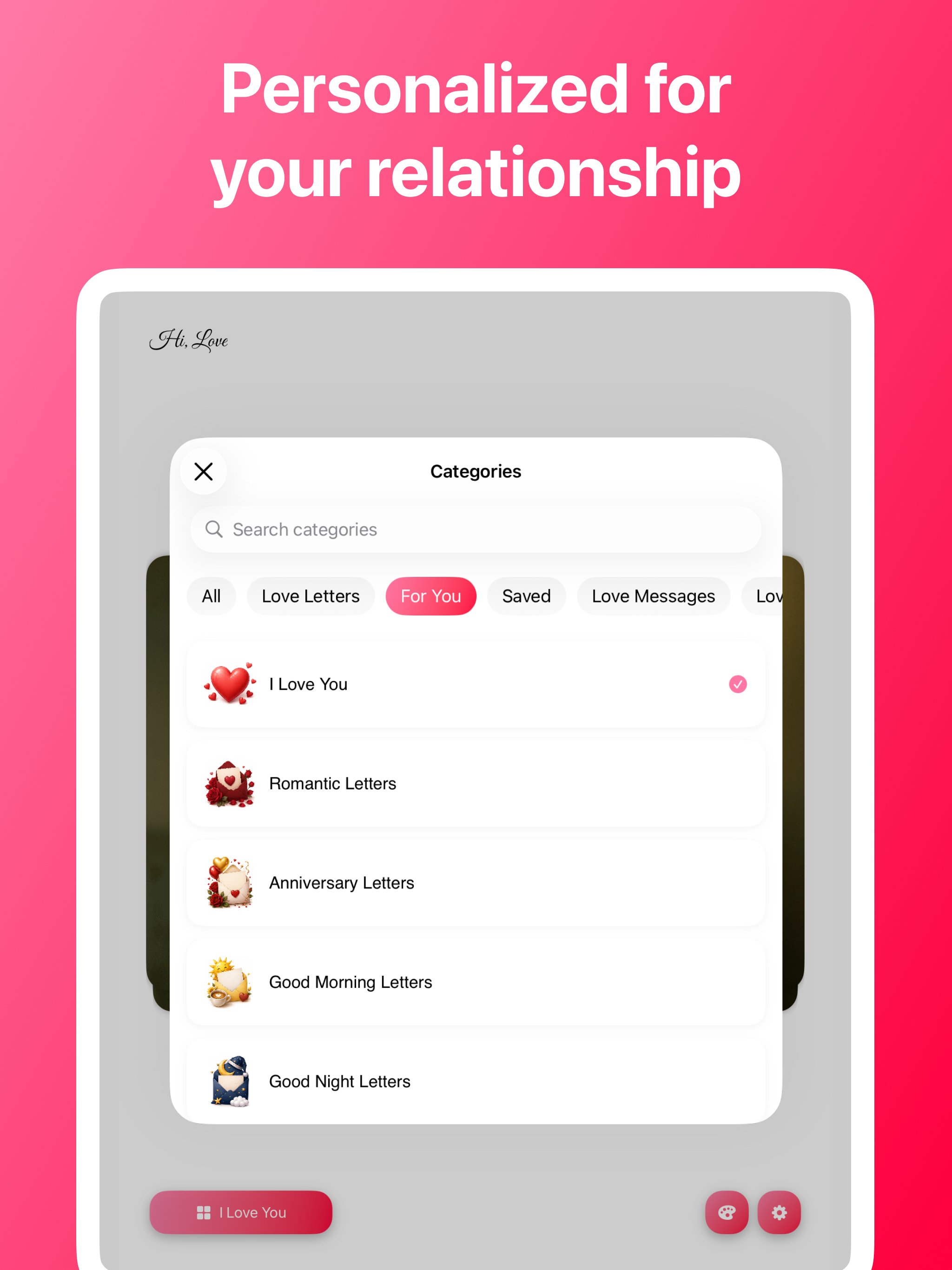 Love Letter & Messages - Lovem