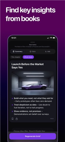 Astra – AI Book Reader iPhone screenshot 2