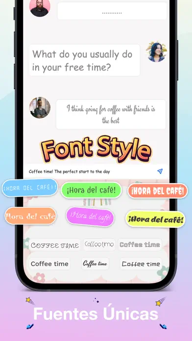 Magifont: Facemoji & Fonts App Store screenshot 3