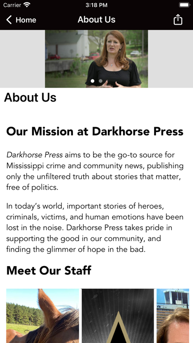 Darkhorse Press Screenshot