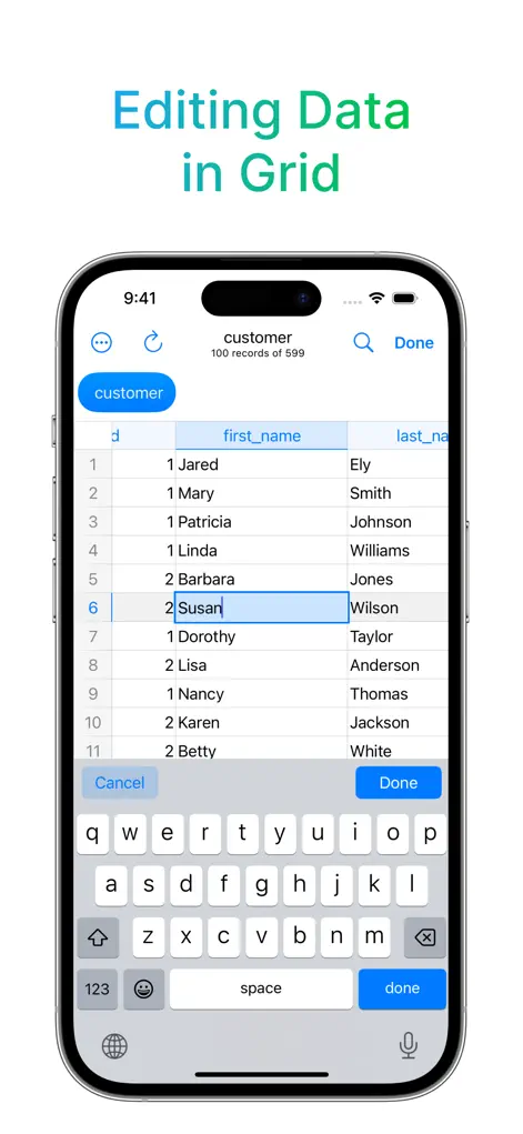 SQL Server Mobile Client - Developer Tools App | MWM