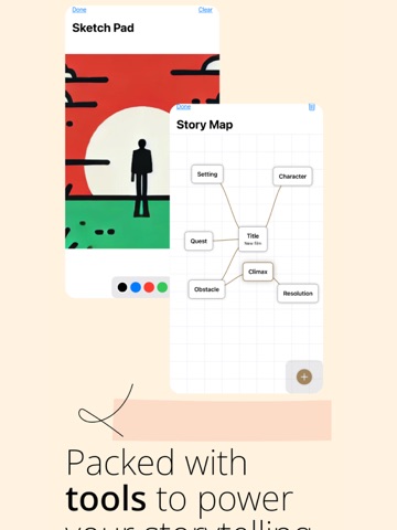 Storyteller Toolkit iPad screenshot