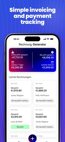 Invoice Creator l Kivana iPhone screenshot