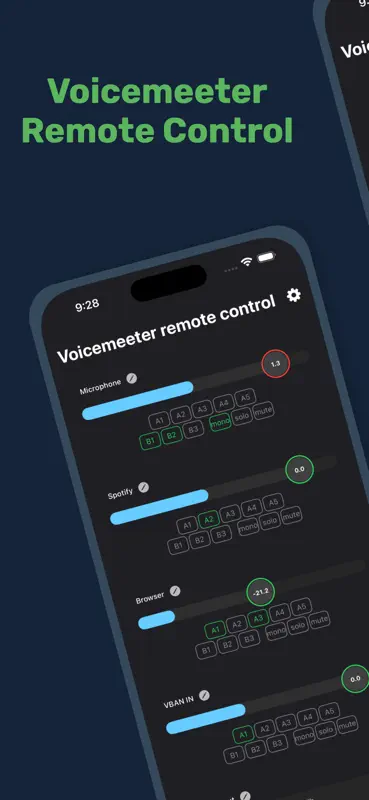 Voicemeeter Remote Control screenshot 1 of 5