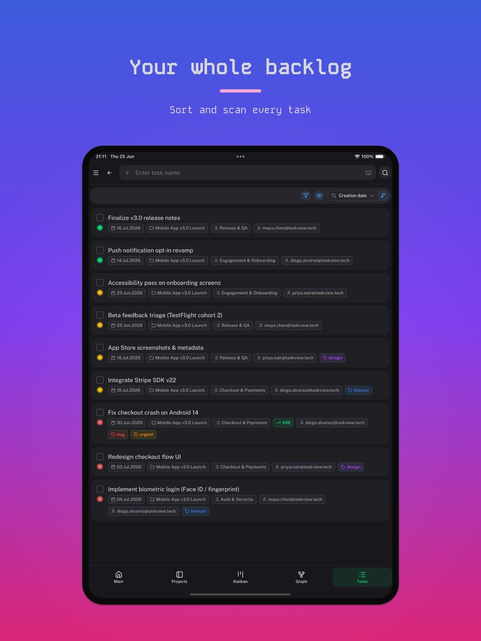 iPad screenshot