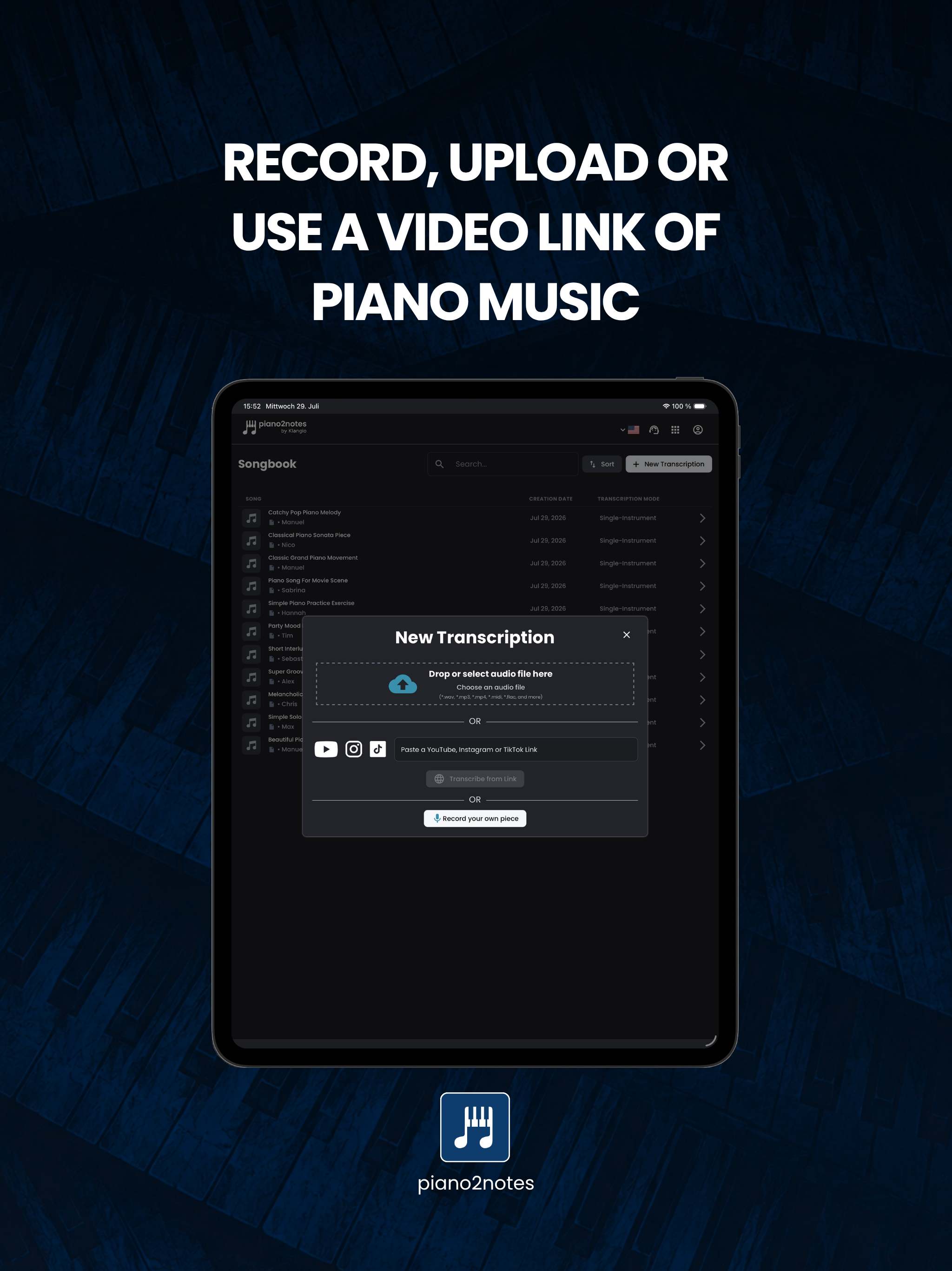 Piano2Notes screenshot 7