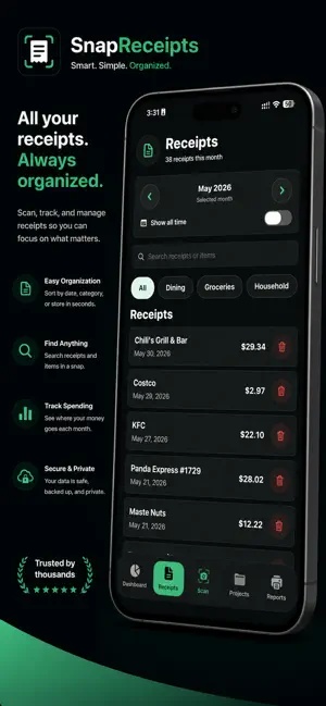 Snap Receipts: Receipt Scanner screenshot 4