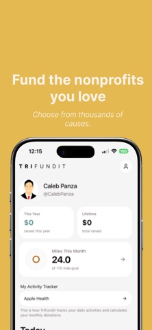 TriFundIt screenshot