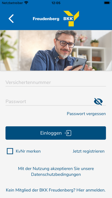 BKK Freudenberg – App Screenshot