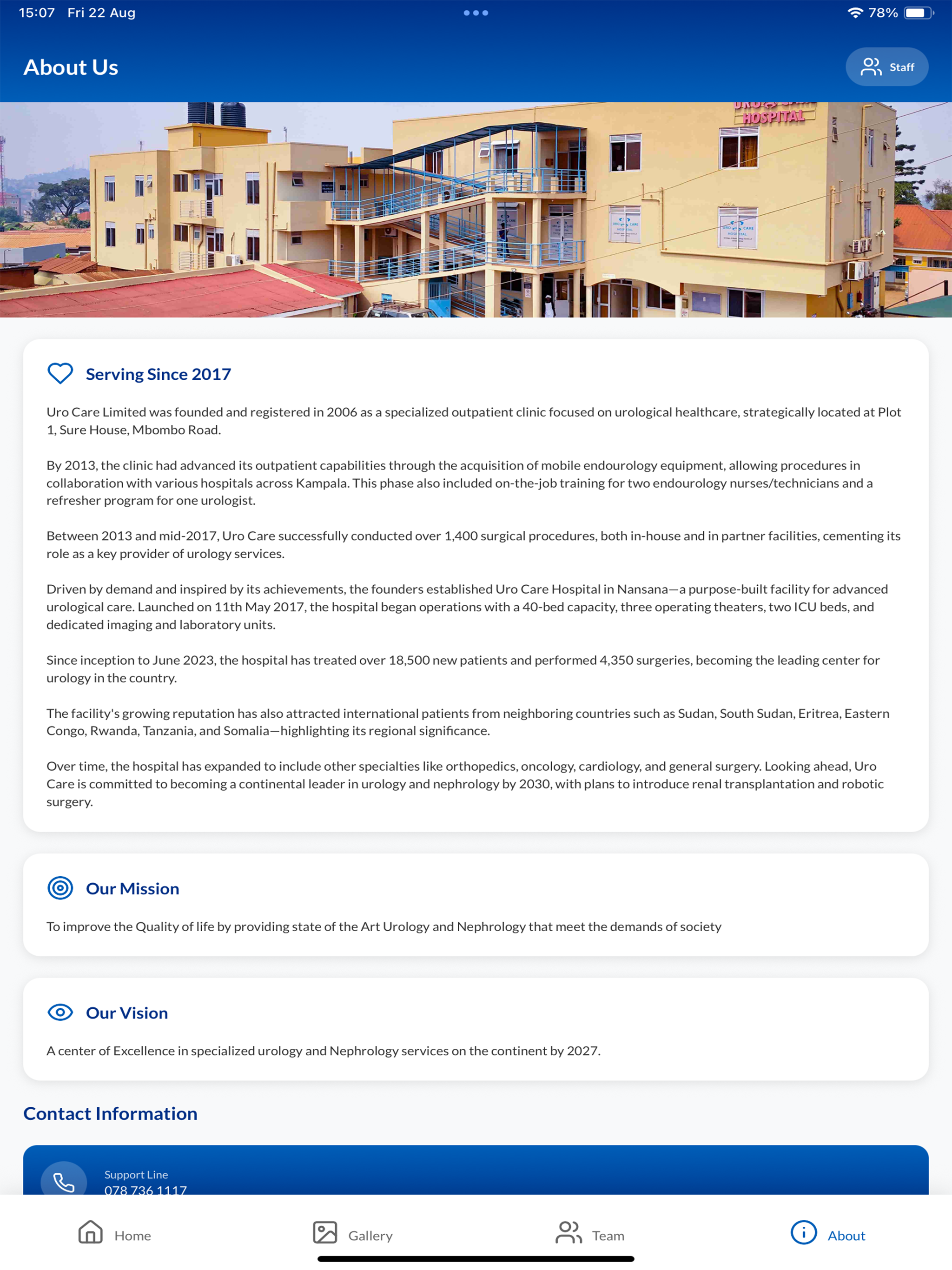 Uro Care Hospital screenshot 9