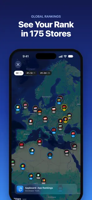 Appboard: App Rankings screenshot 1