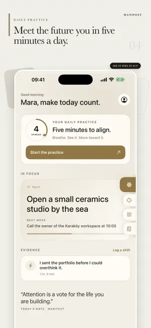 Manifest:Vision Board Maker screenshot 4