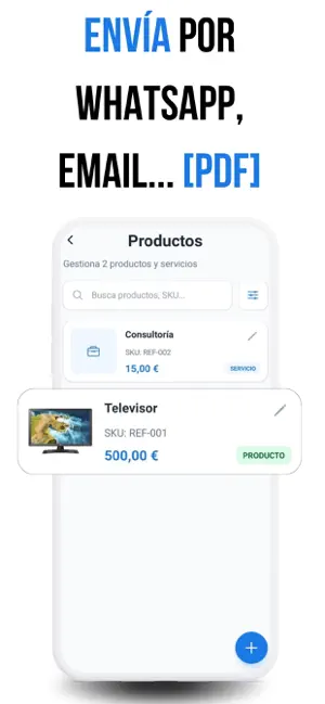Facturas simples instantáneas screenshot 3