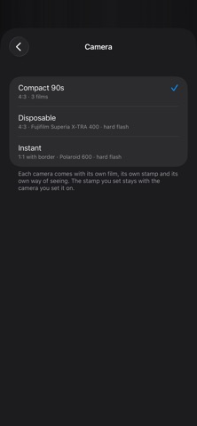 Vintage Camera App screenshot