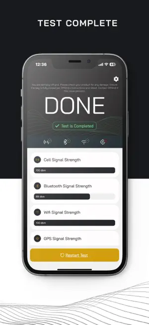 RF Pro: Faraday Bag Tester screenshot 3