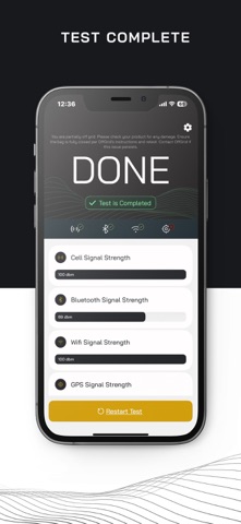RF Pro: Faraday Bag Tester screenshot