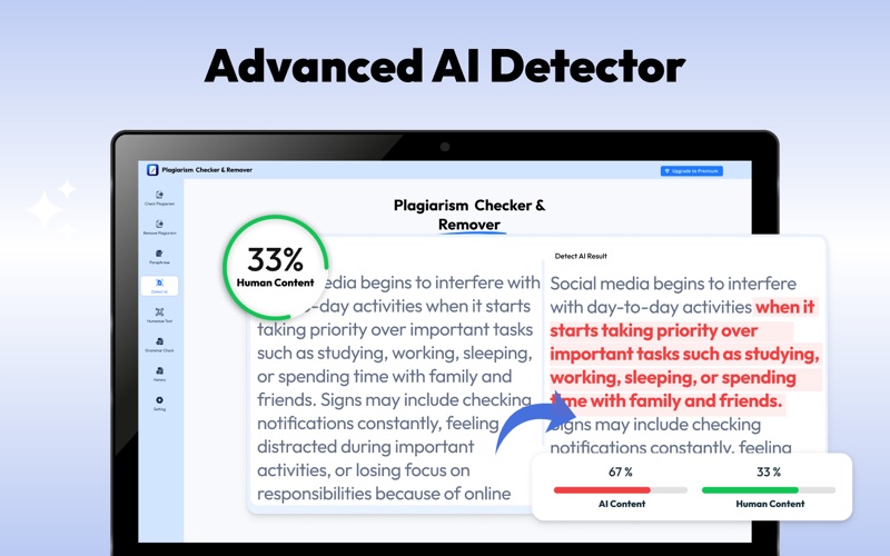 Plagiarism Checker - Detector iPhone screenshot
