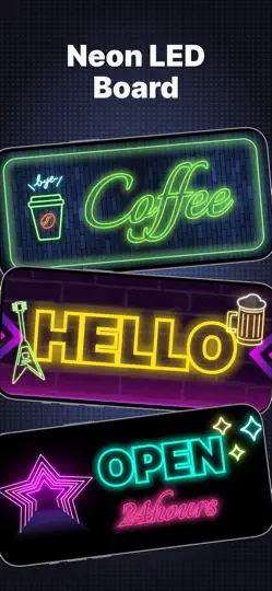 3D LED Banner: Marquee Maker iPhone Ekran Görüntüsü 4
