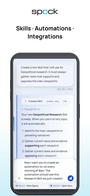 Spock: AI Workspace screenshot 3