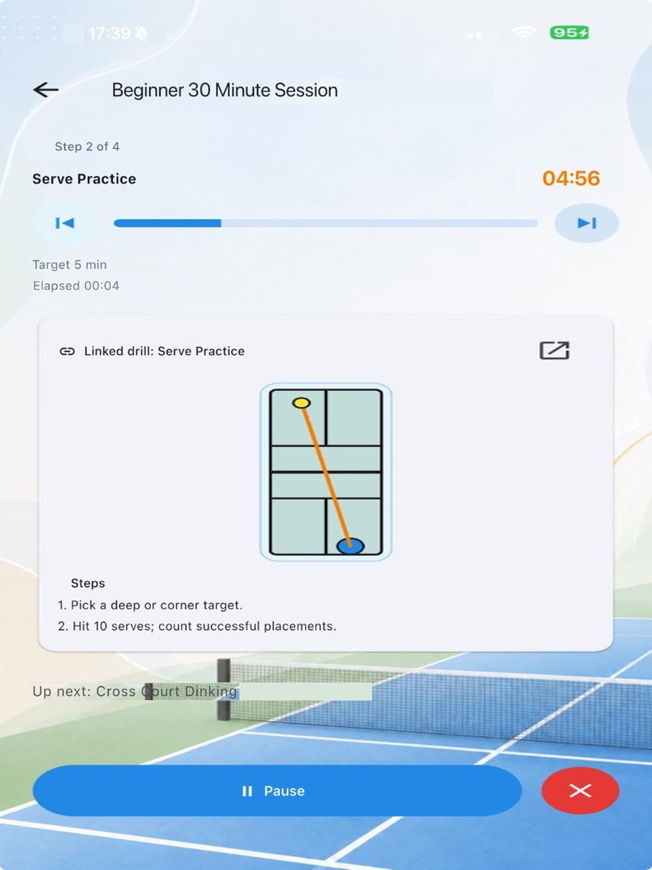 Screenshot 12 of Pickleball: Train and Track
