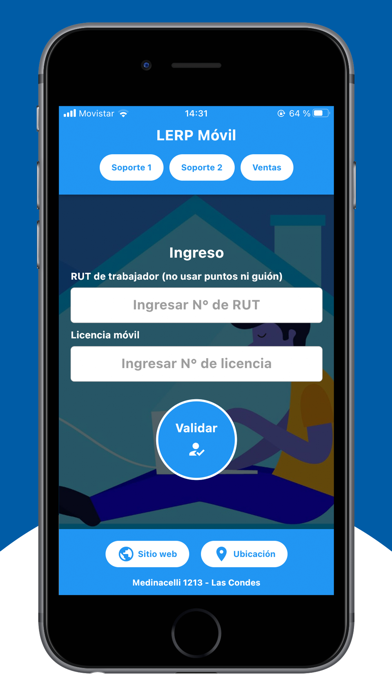 Screenshot #1 pour LERP Móvil