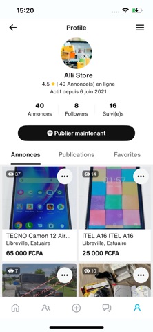 Allino deals screenshot