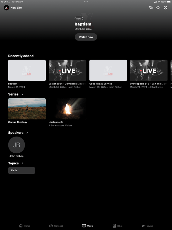 New Life Friends iPad screenshot 3 - Education app