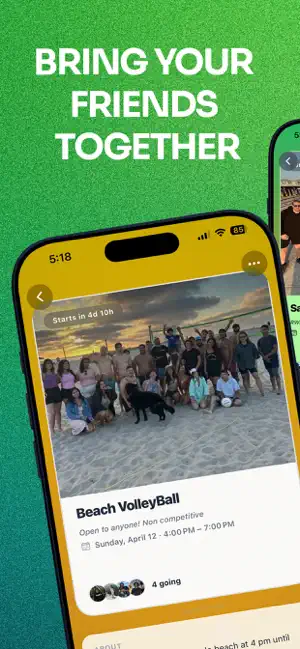Open Invite - Social Calendar screenshot 1