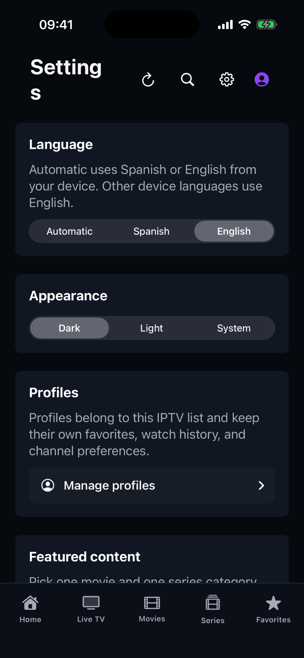 Screenshot 2 of AviTV IPTV